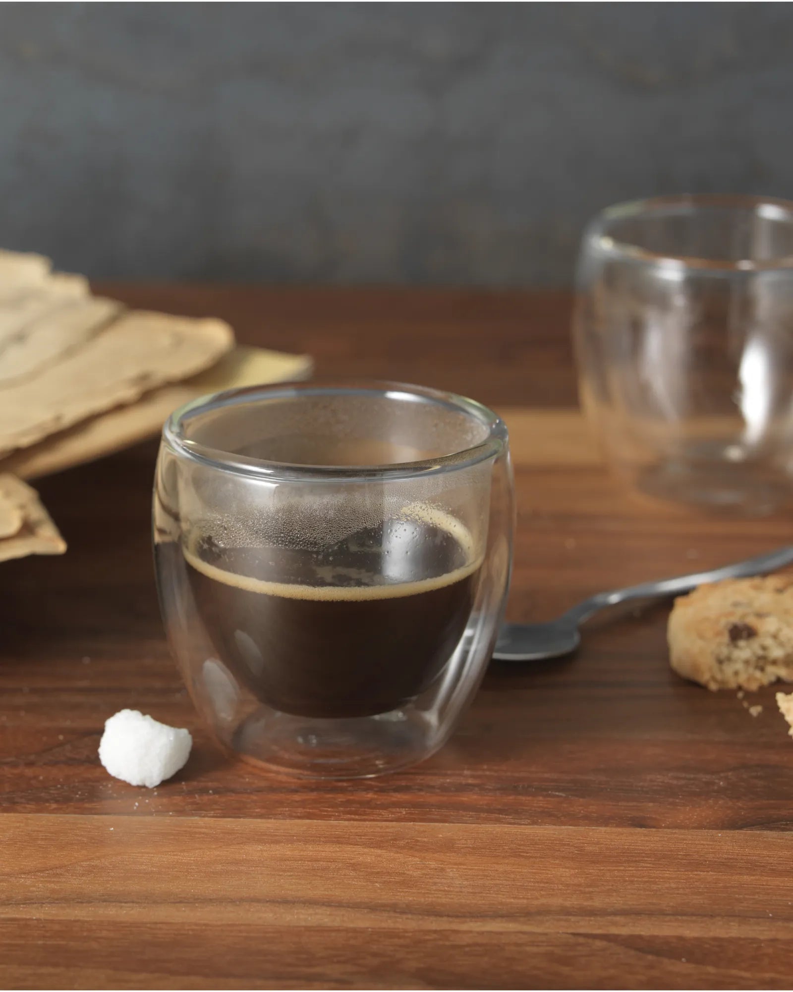 Espressoglazenset dubbelwandig 70ml om te personaliseren - 2